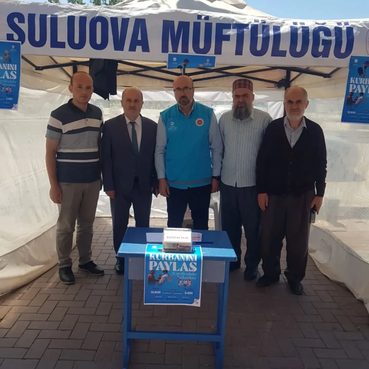 Suluova'da TDV Kurban Bağış Standı Açıldı