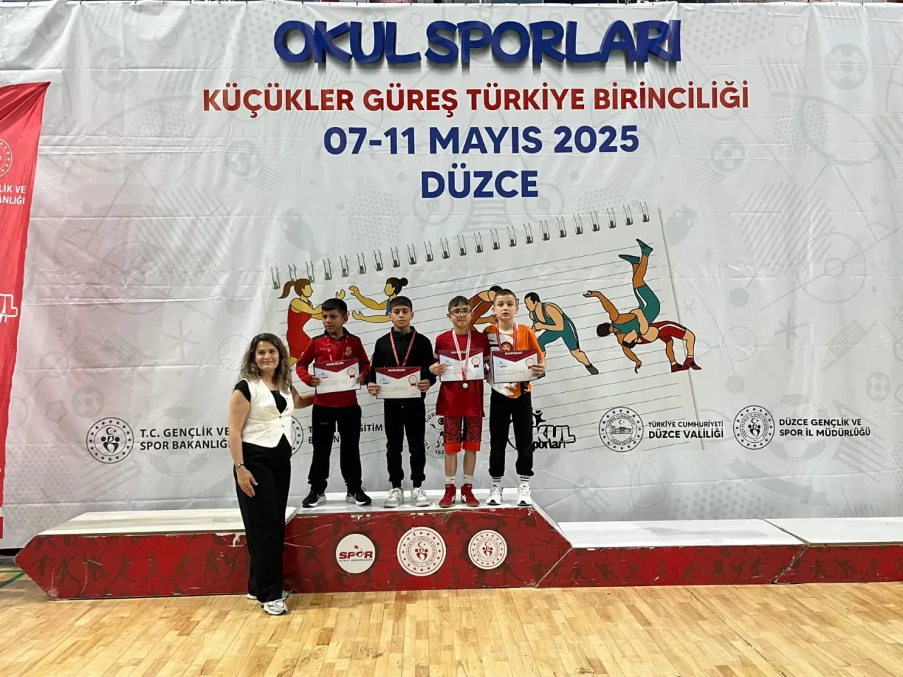 Gümüşhacıköy’ün Şampiyon Gururu: Görkem Çeltük Türkiye Birincisi Oldu