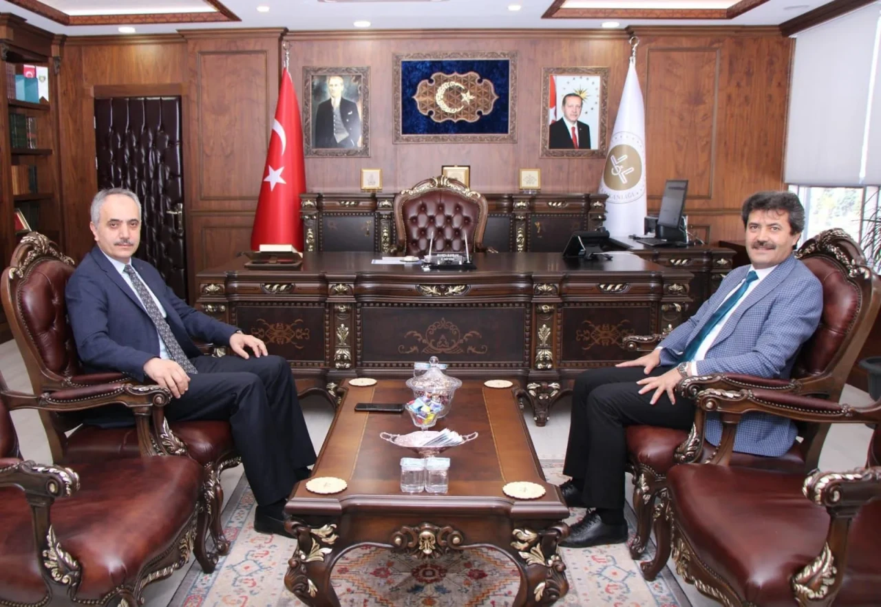 Başkanlık Vaizi Dr. M. Fatih Tunç’tan İl Müftüsü Hamza Bayram’a Ziyaret