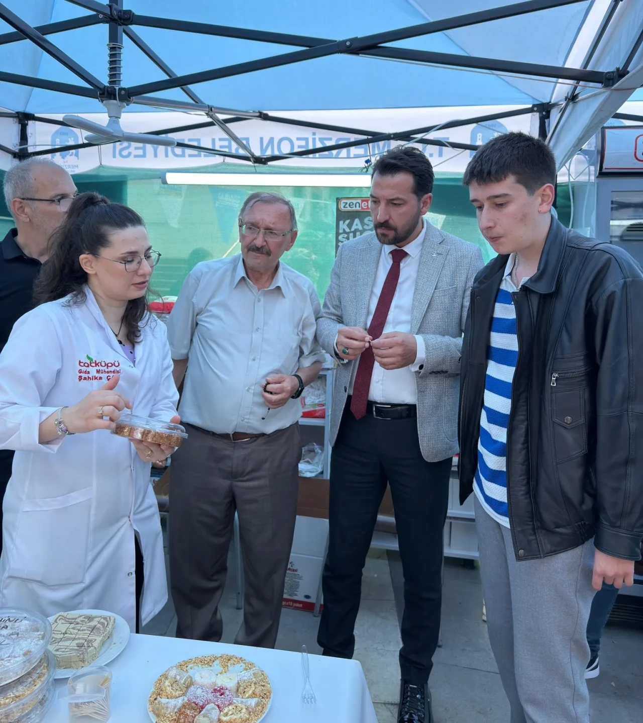 Keleş ve Yönetimi Merzifon Gastronomi Festivali’ne Ziyaret Gerçekleştirdi