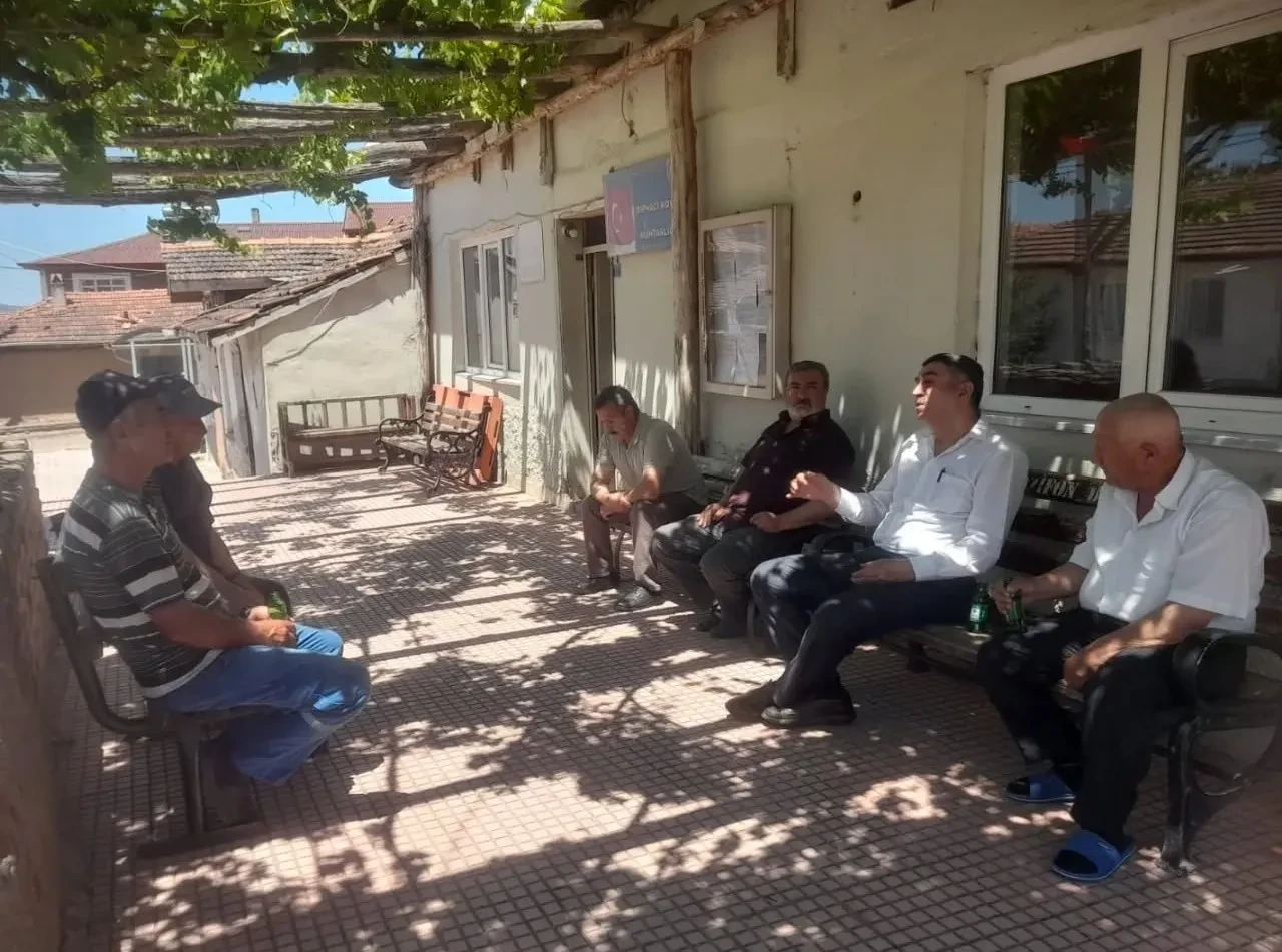 Merzifon Müftülüğü’nden Diphacı Köyü’nde Gönül Sohbeti: Maneviyat Kahvehaneye Taşındı