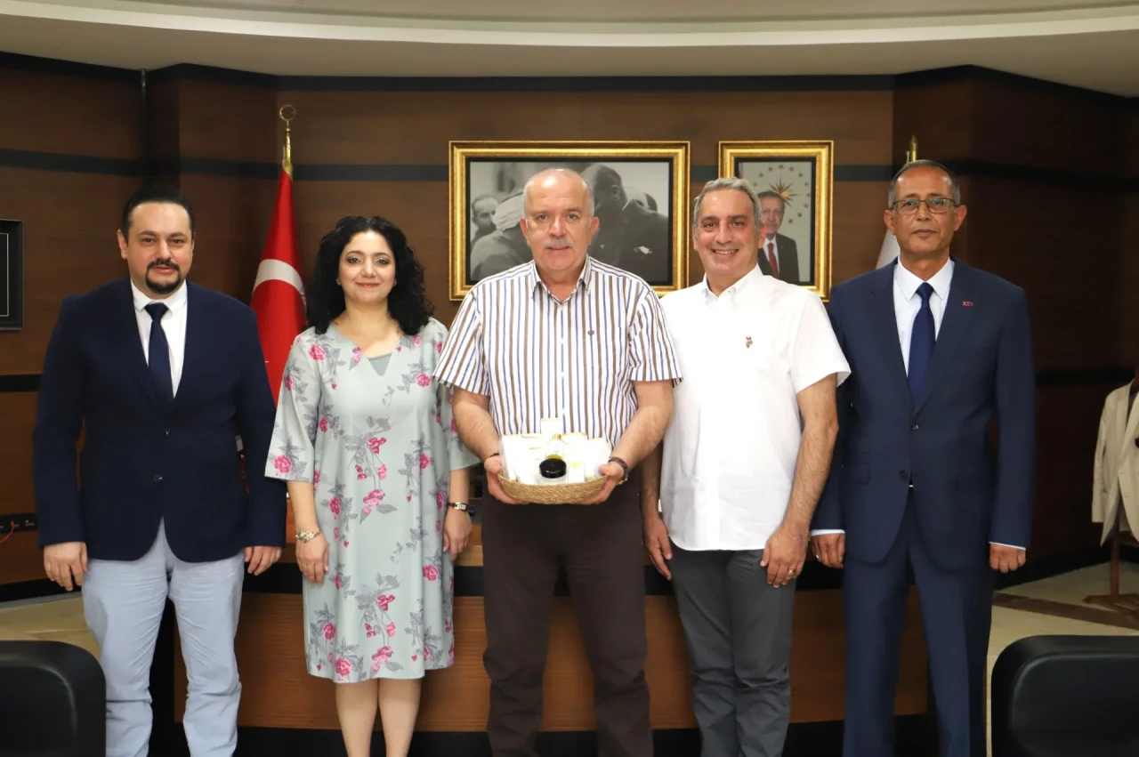 EcoProf Ar-Ge ve Biyoteknoloji Kurucularından Amasya Üniversitesi Rektörü’ne Ziyaret
