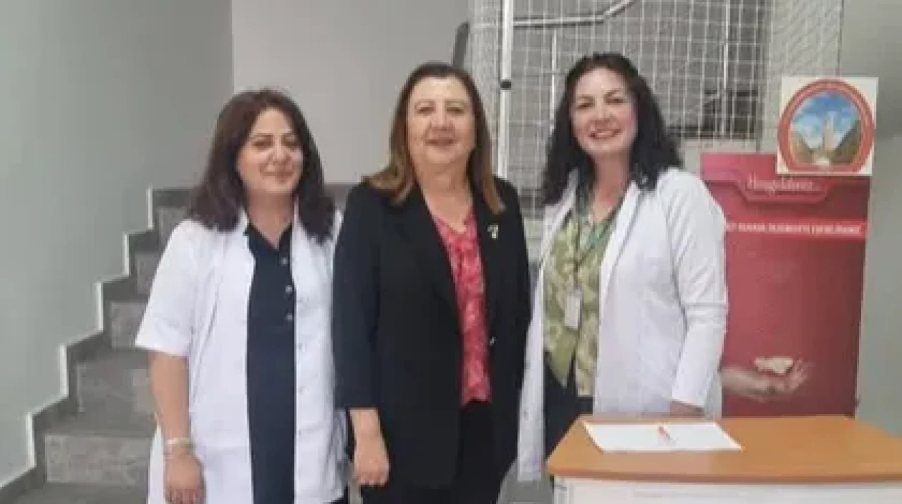 Başkan Zehra Özyol, Sağlıklı Yaşam Kampanyasını Ziyaret Etti