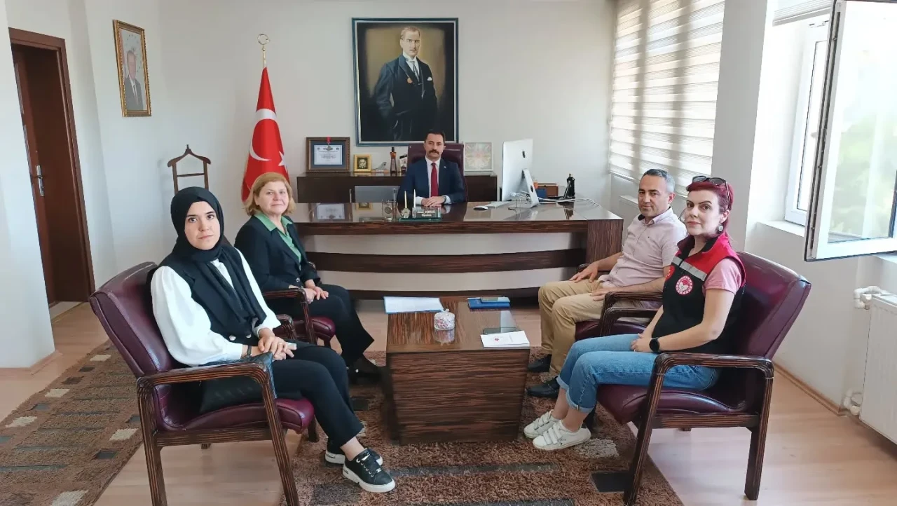 Doğa Koruma Müdürü’nden Göynücek Kaymakamı’na Hayvan Hakları Ziyareti