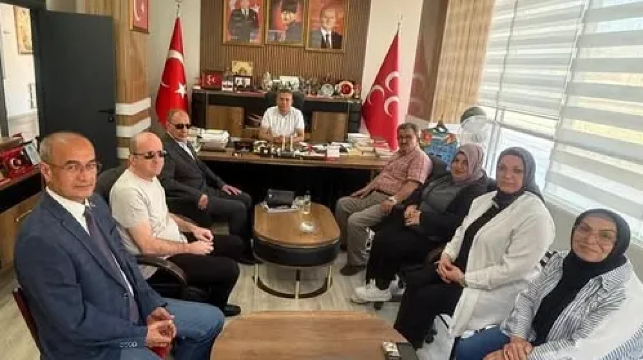 Altı Nokta Körler Derneği’nden MHP Amasya İl Başkanlığı’na Ziyaret