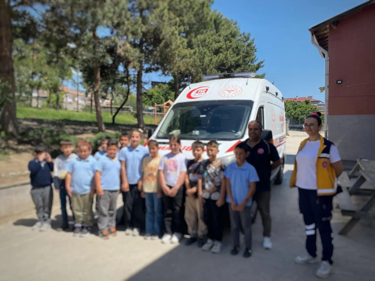 Merzifon’da Miniklere 112 Dersi!