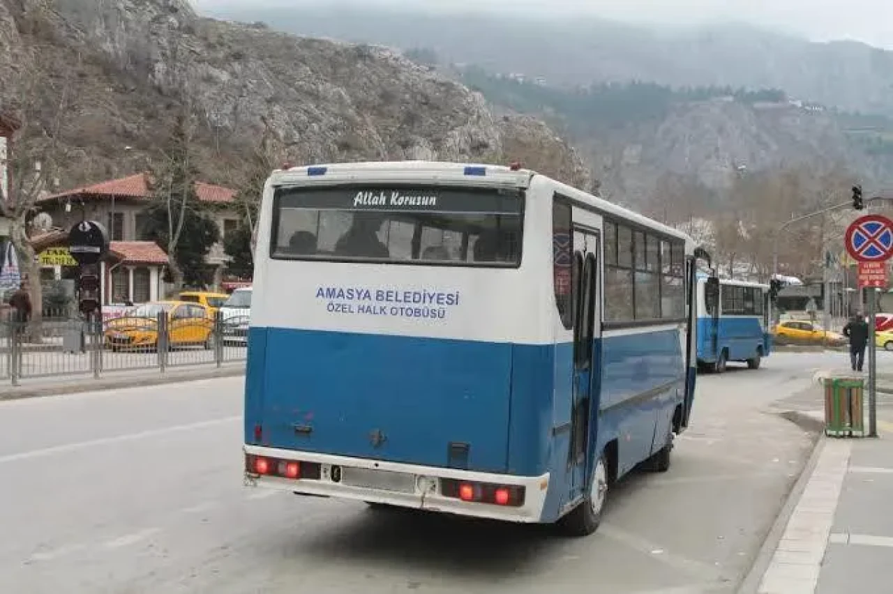Amasya’da Toplu Ulaşımda Olay: Şoföre Cezai İşlem Uygulandı