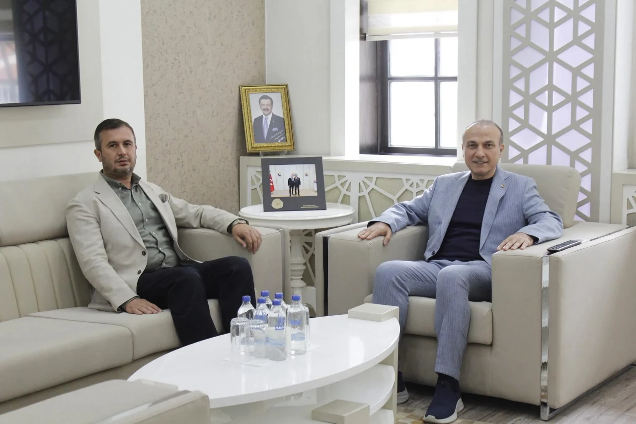 AK Parti İl Başkanı Galip Uzun’dan ATSO’ya Ziyaret: Ekonomik Gündem Masaya Yatırıldı