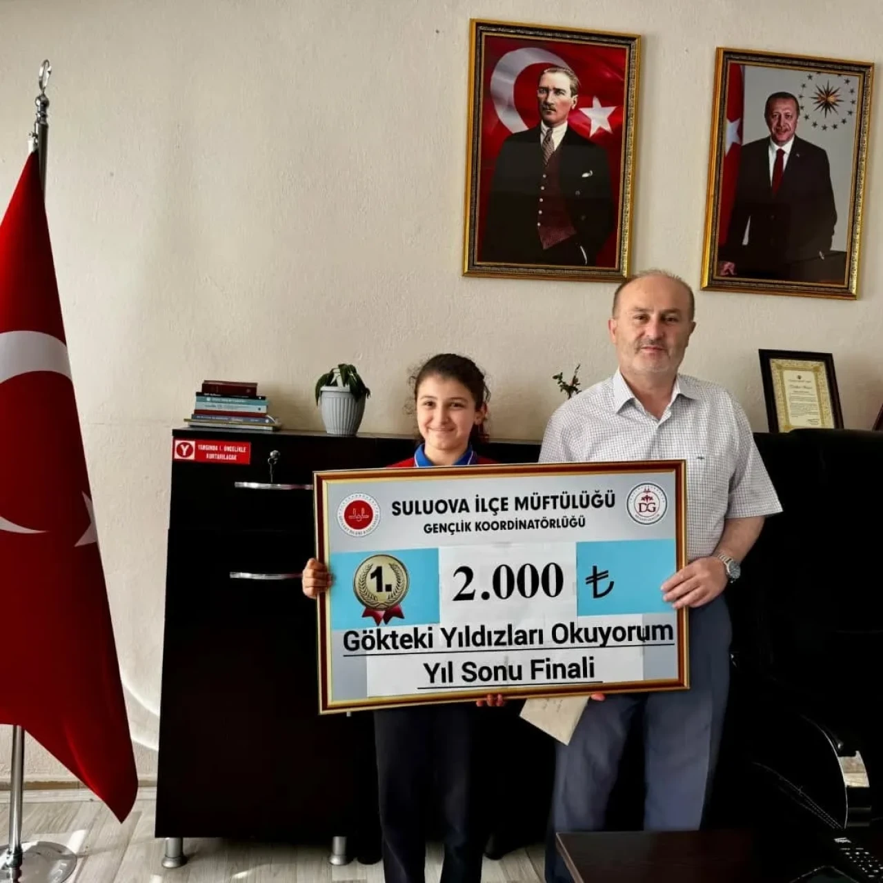 “Gökteki Yıldızları Okuyorum” Projesinde Final Heyecanı: Başarılı Öğrenciler Ödüllerini Aldı
