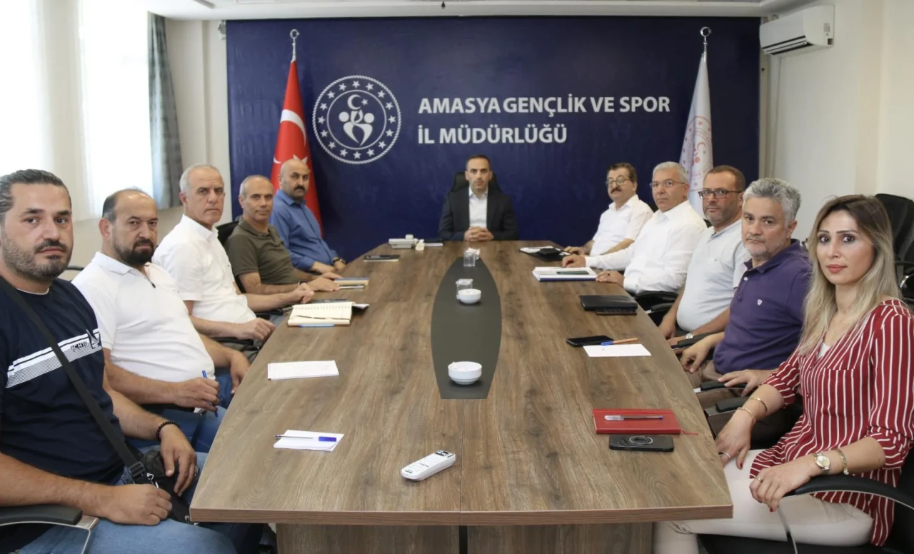 Amasya Gençlik ve Spor İl Müdürlüğü’nde Koordinasyon Ruhu Güçleniyor