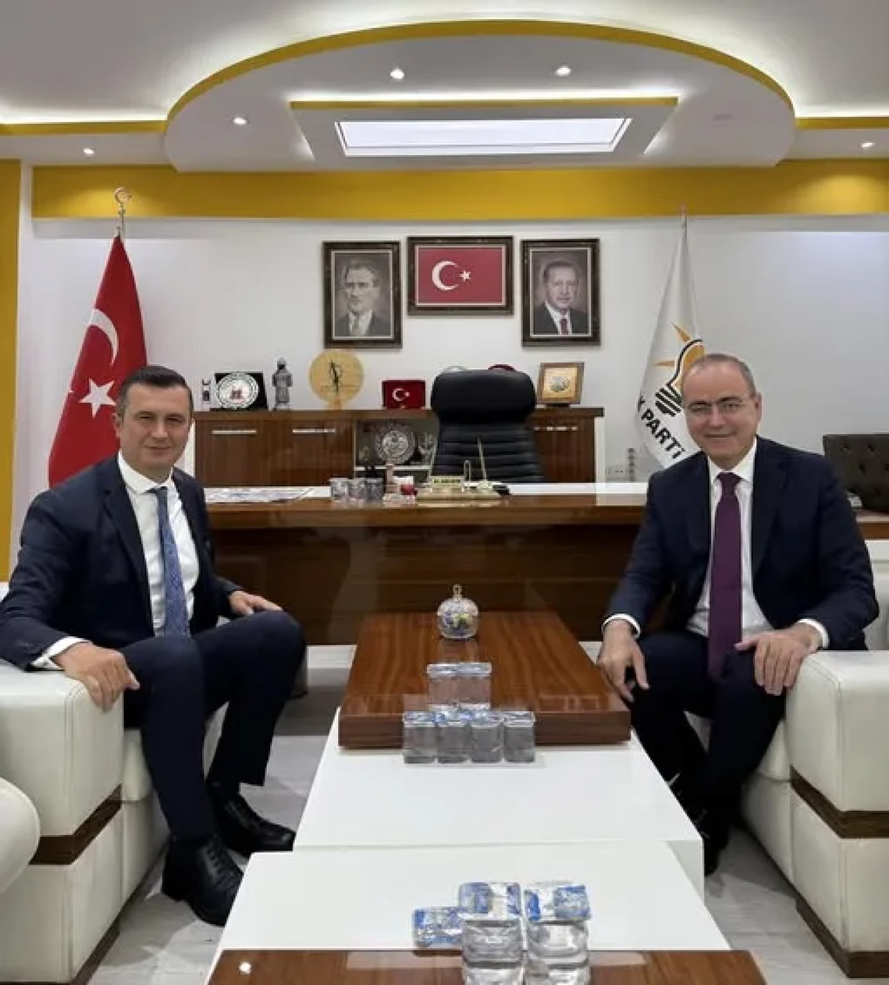AK Parti Amasya İl Başkanı Galip Uzun’dan Bilal Eken’e Teşekkür ve Başarı Dileği