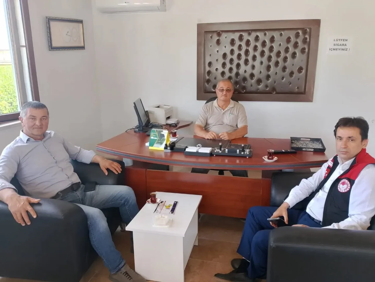 İl Müdürü Gürol Çetin’den Büyük Kızılca Köyü’ne Destek Ziyareti