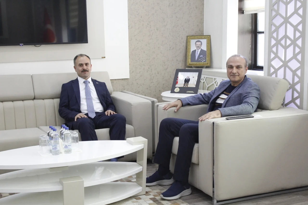 Denetimli Serbestlik Müdürü Bekir Türkmen’den Amasya TSO’ya Veda Ziyareti