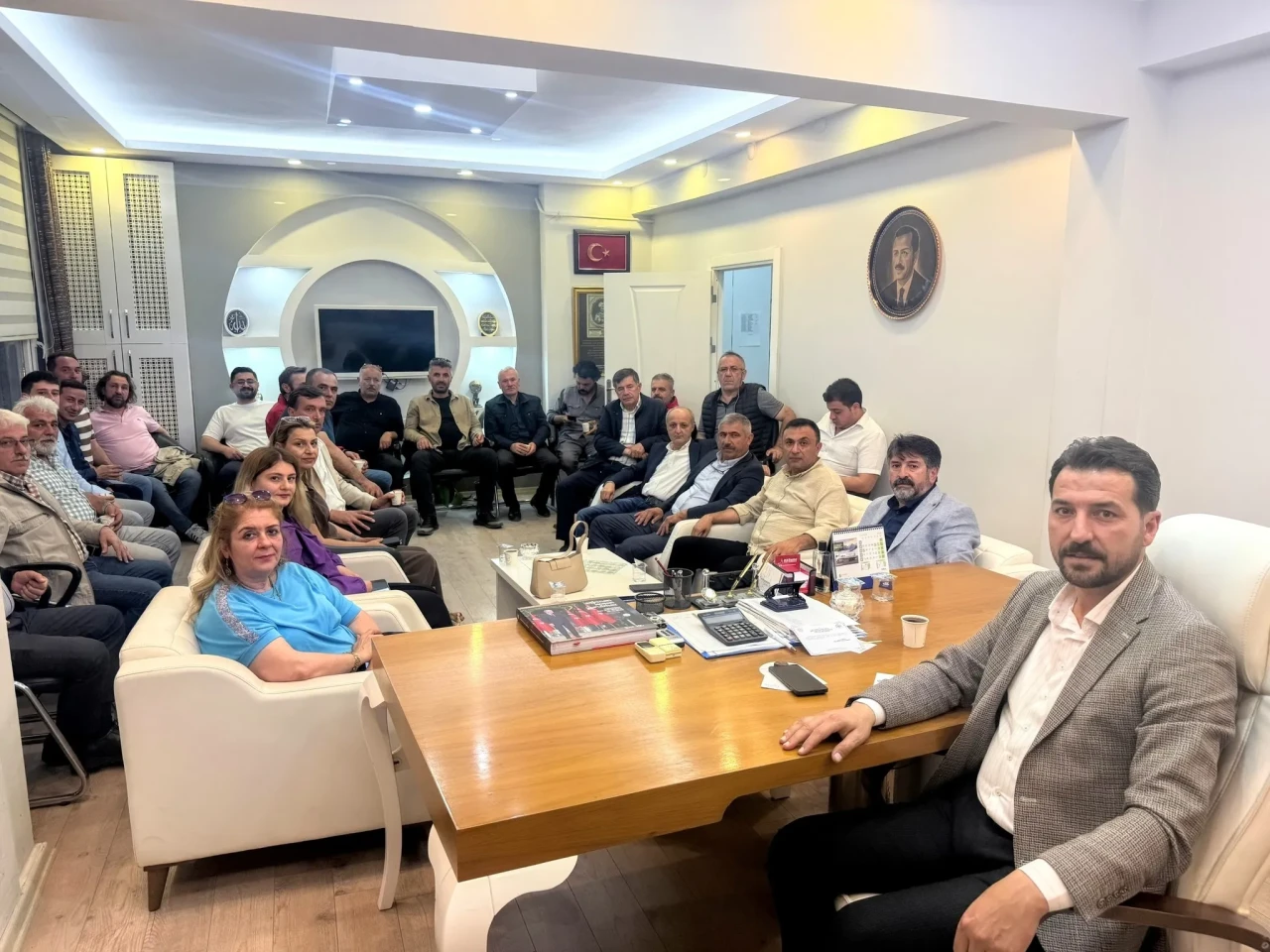 AK Parti Merzifon Teşkilatı’ndan Haftalık Toplantı