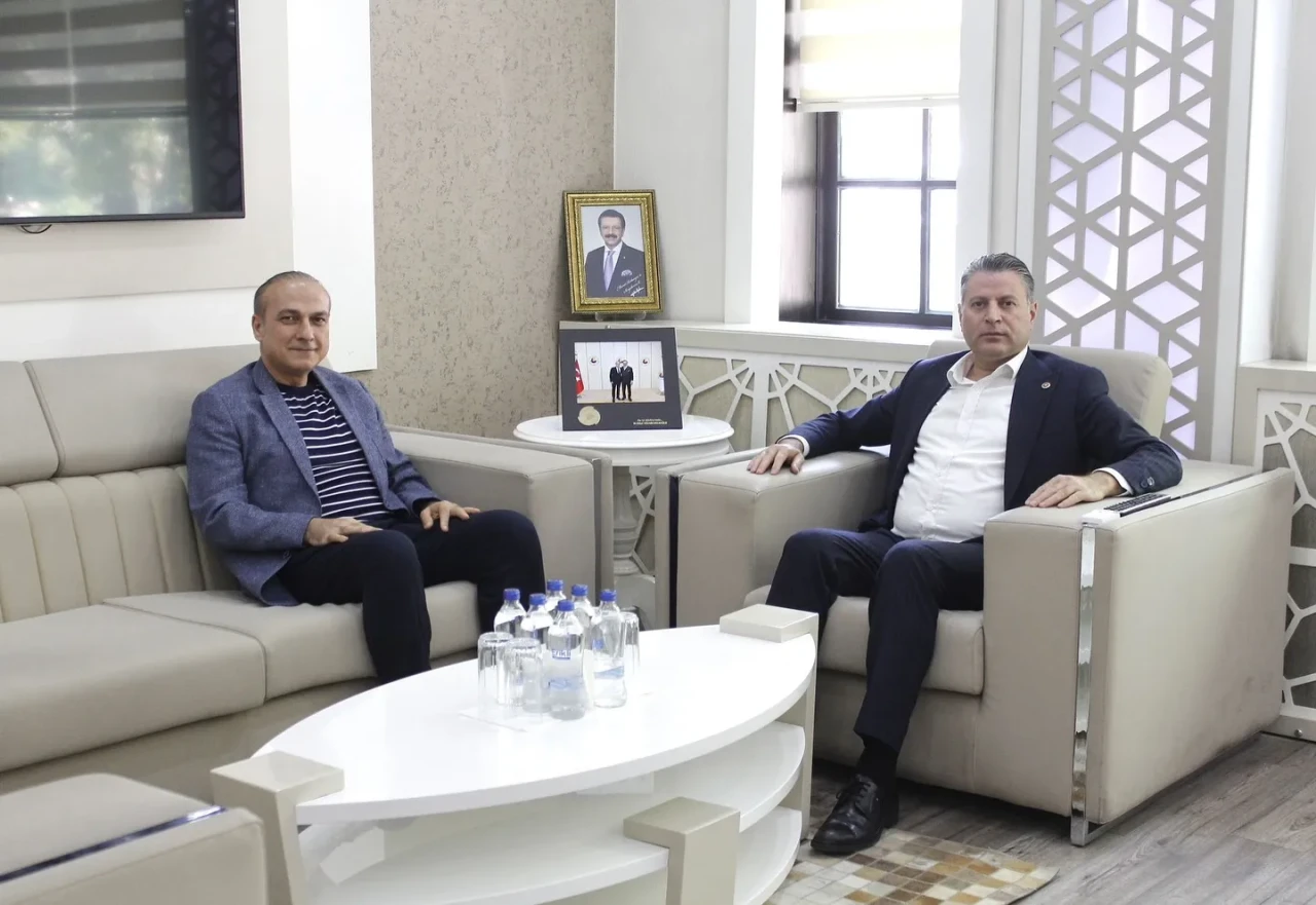 CHP Amasya Milletvekili Reşat Karagöz'den ATSO’ya Ziyaret