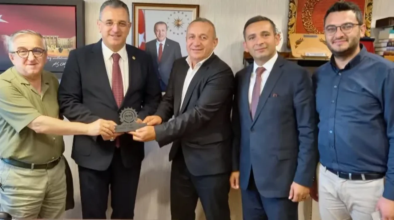 Merzifon OSB’den Hasan Çilez’e Ziyaret