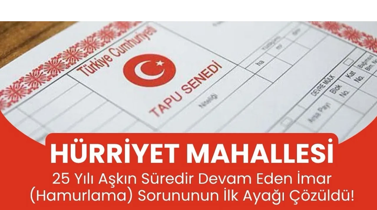 Suluova’da 25 Yıllık Tapu Sorunu Çözülüyor: İlk Adım Hürriyet Mahallesi’nden