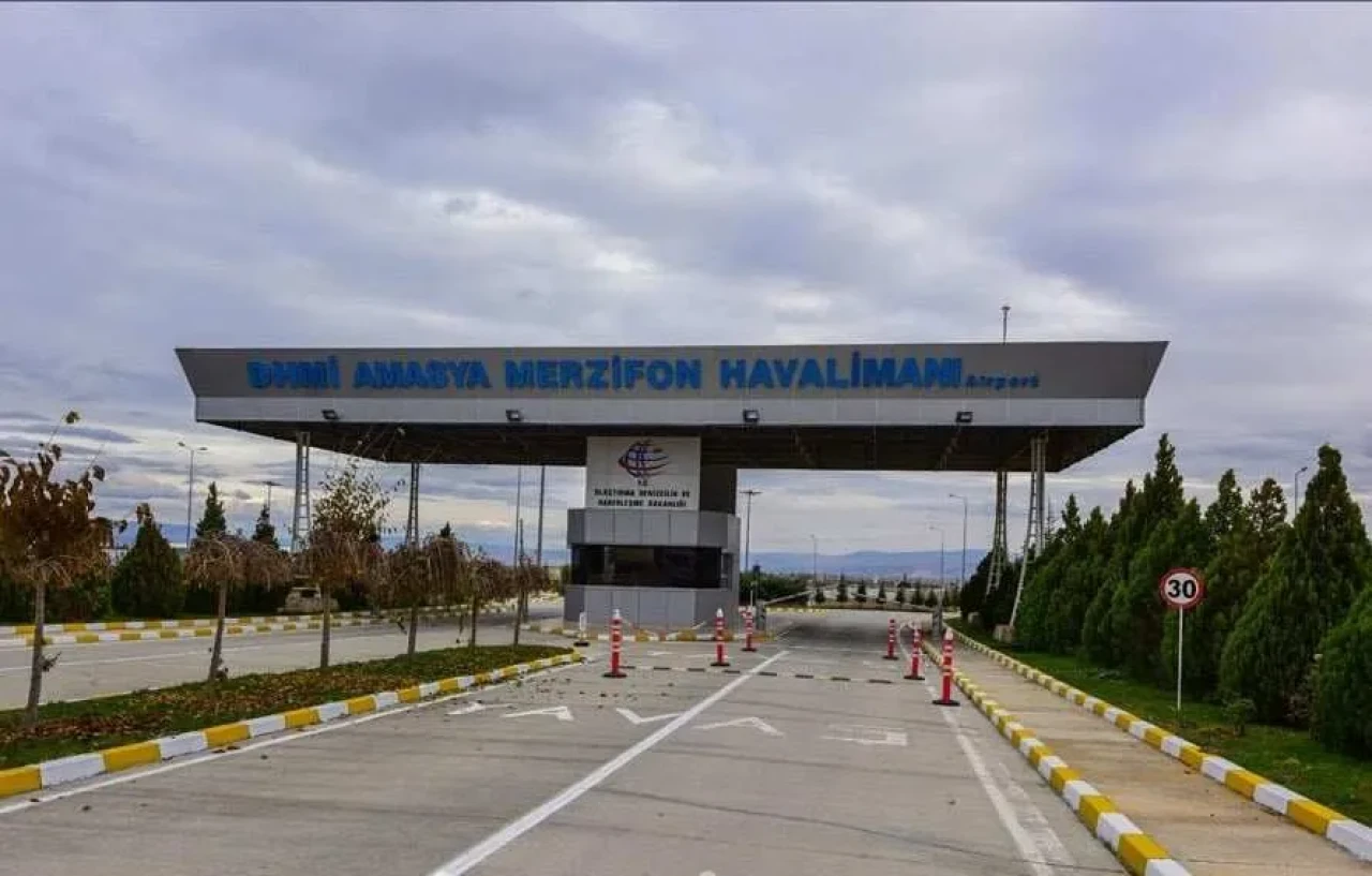 Merzifon Havalimanı Tarihi Bir Gün Yaşadı