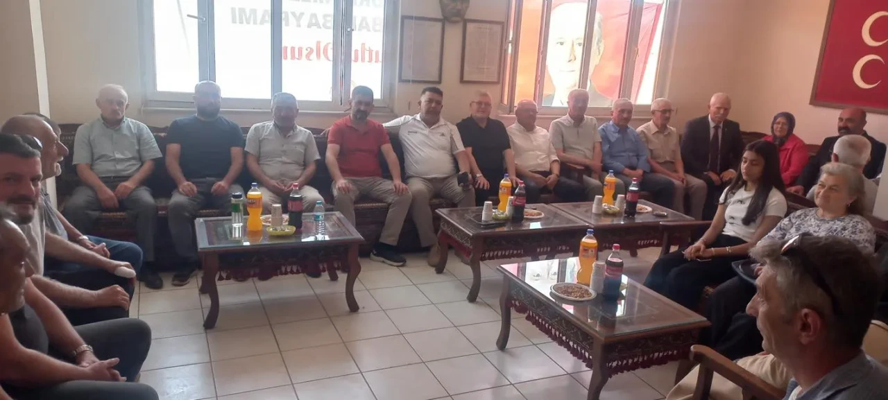 MHP Merzifon İlçe Teşkilatı Bayramlaşma Programında Bir Araya Geldi