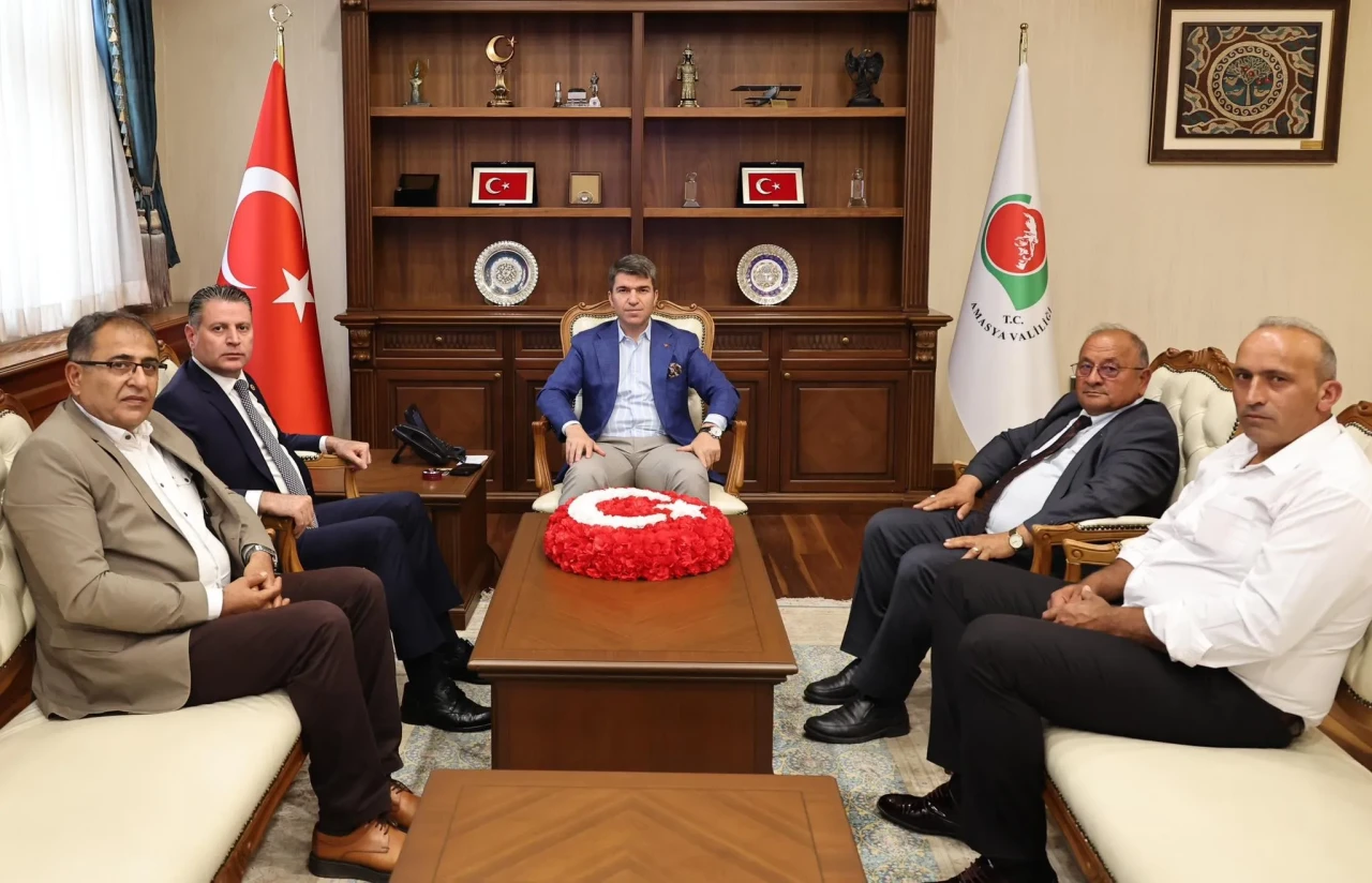 CHP Amasya Milletvekili Reşat Karagöz’den Vali Önder Bakan’a Ziyaret