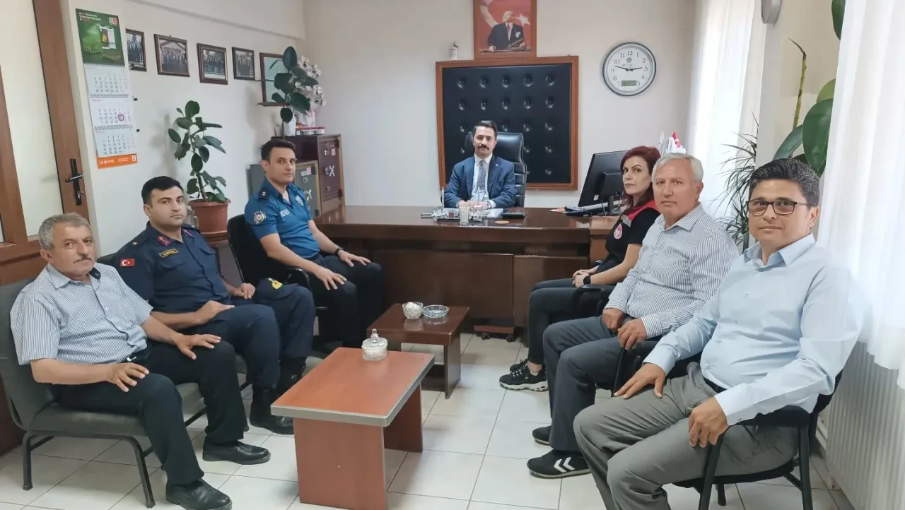 Kaymakam Osman Demirgül'den Göynücek’te Kurumsal Ziyaretler