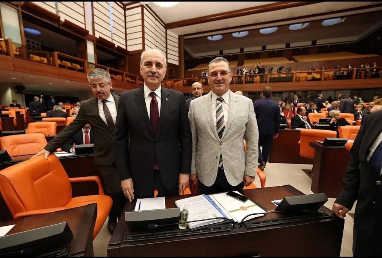 Hasan Çilez, Prof. Dr. Numan Kurtulmuş'u Tebrik Etti