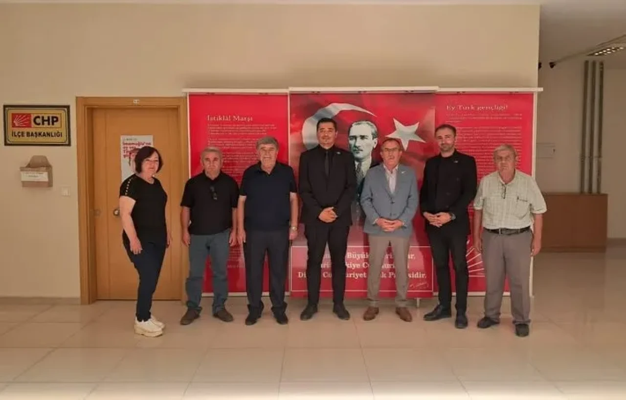 Anahtar Parti’den CHP Merzifon İlçe Başkanlığı’na Taziye Ziyareti