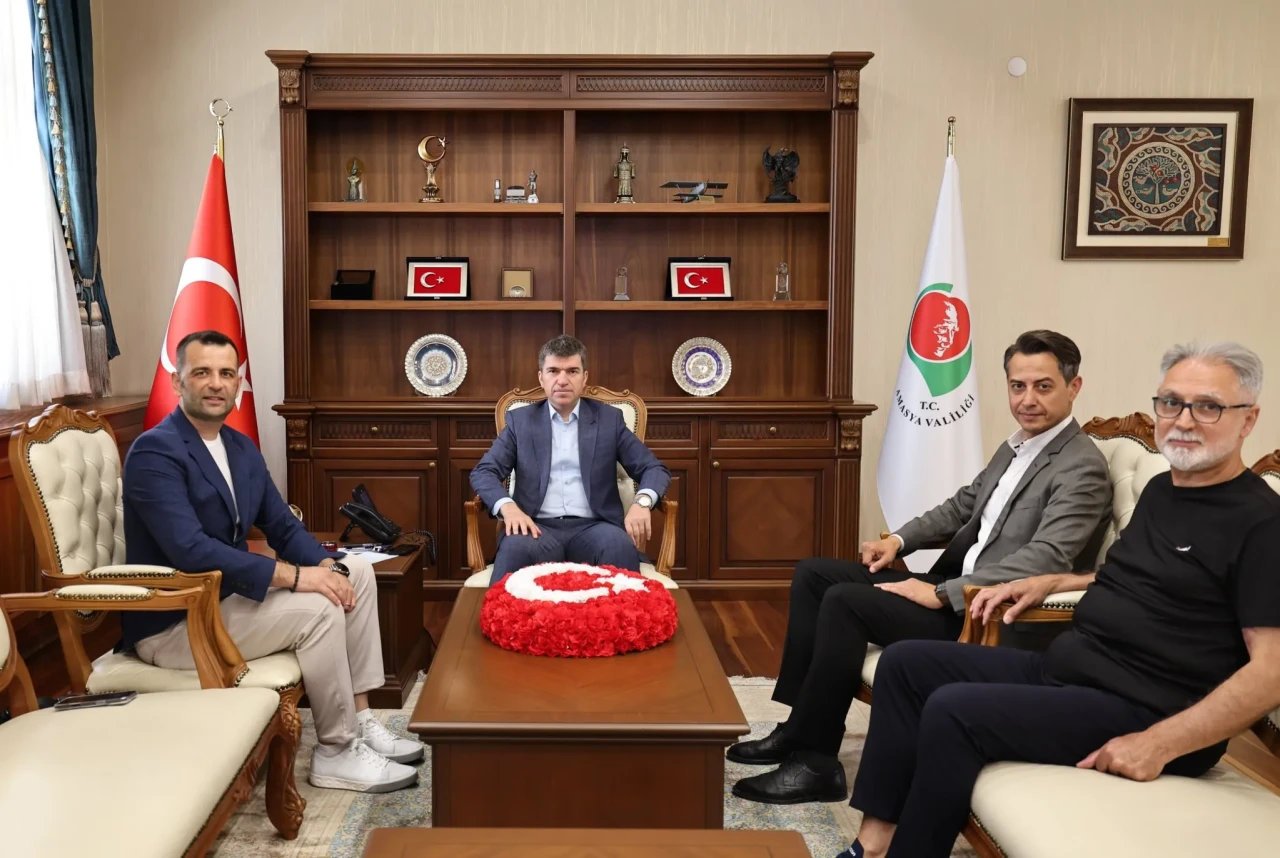 Amasya'da Kültür ve İş Dünyası Vali ile Buluştu