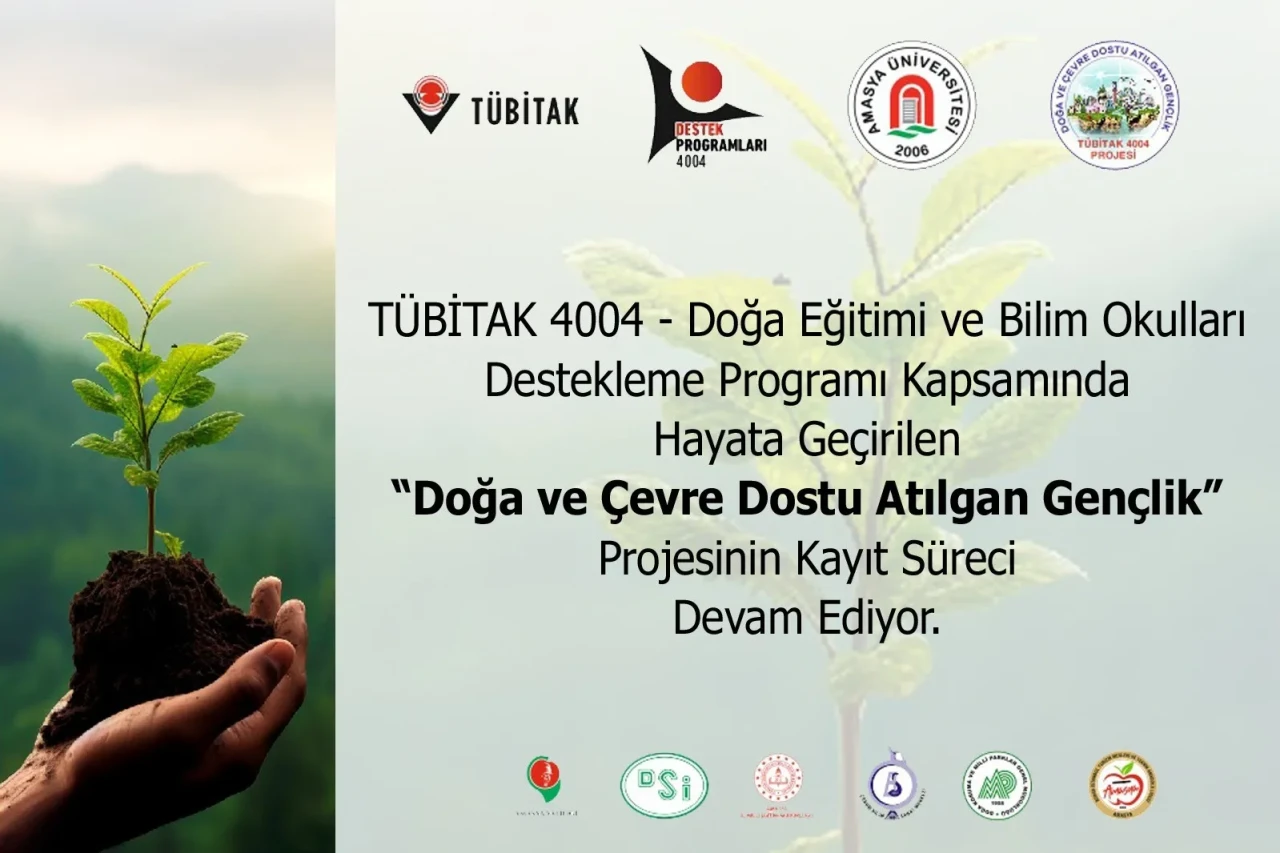 “Doğa ve Çevre Dostu Atılgan Gençlik” Projesi İçin Kayıtlar Devam Ediyor