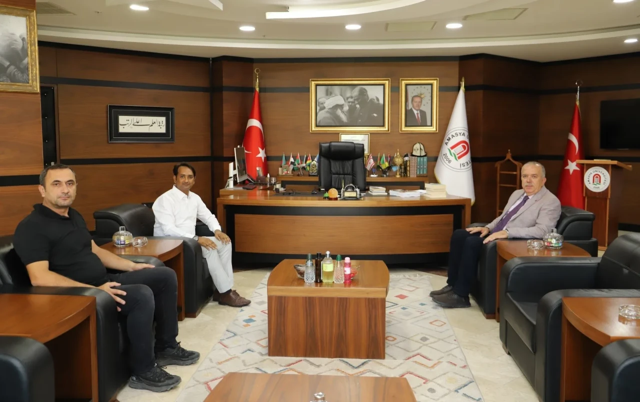Dr. Naeem Ahmad Pundir Amasya Üniversitesi’nde Bilimsel Proje İçin Görev Alacak