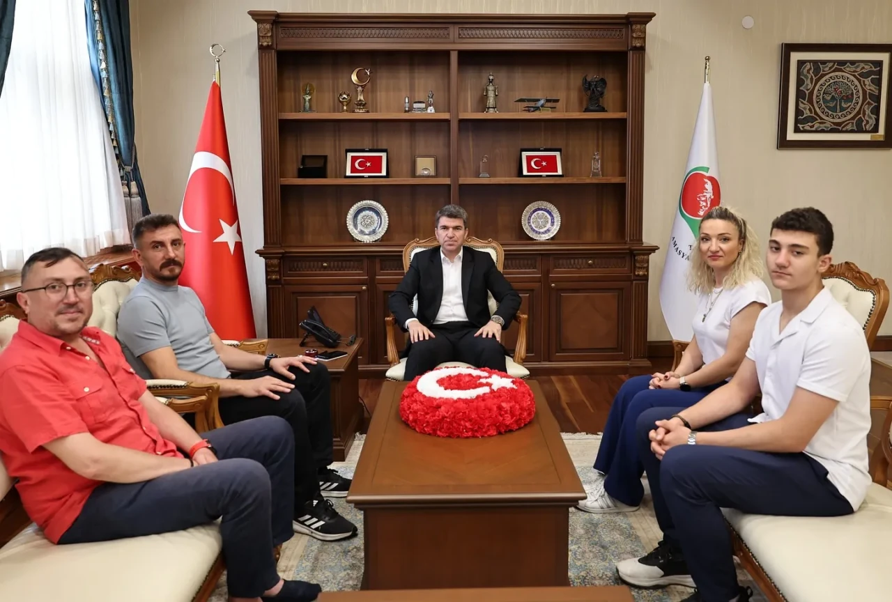 Amasya Valisi Önder Bakan’a Nezaket Ziyaretleri