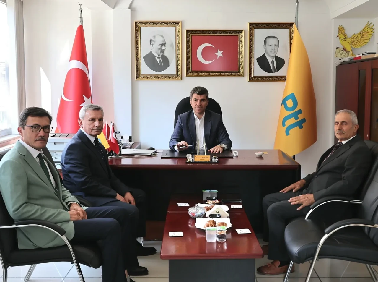 Vali Önder Bakan’dan Amasya PTT Başmüdürlüğü’ne Ziyaret