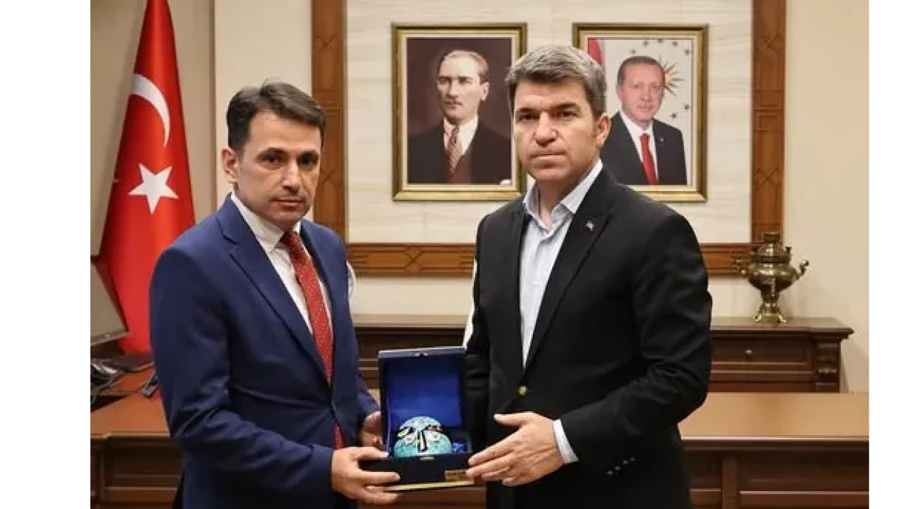 Gürol Çetin’den Vali Önder Bakan’a Veda Ziyareti