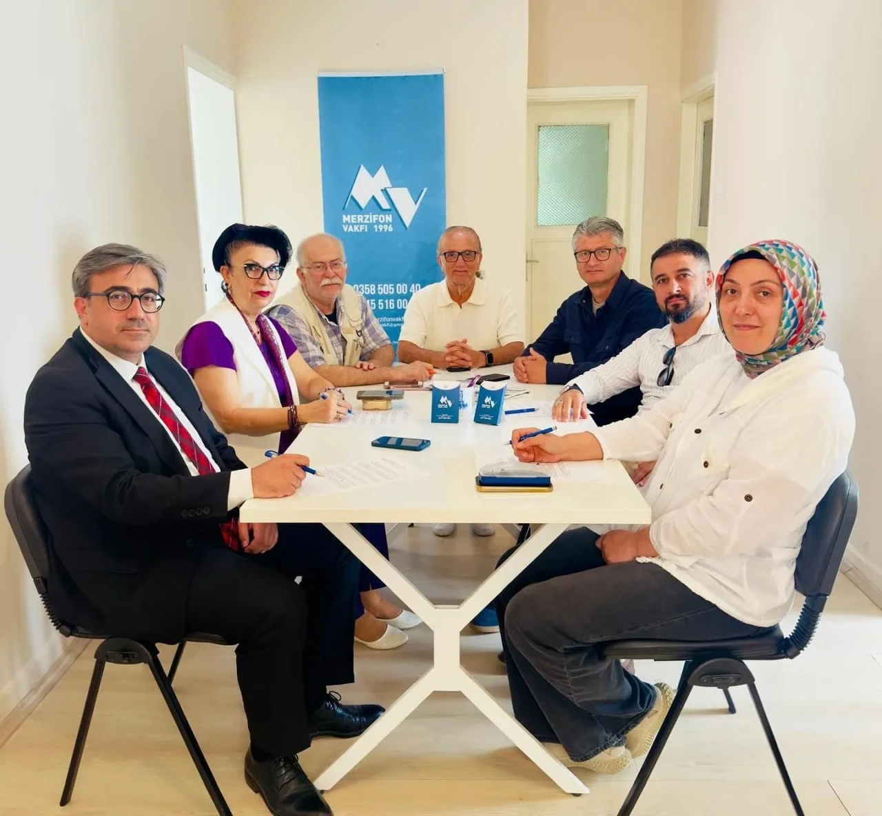 Merzifon Vakfı İcra Heyeti Genel Merkez'de Toplandı