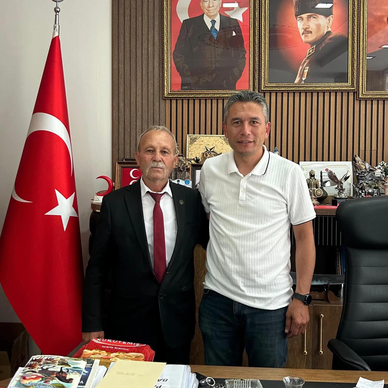 Ülkücü Şehide Vefa: MHP Amasya’da Anlamlı Ziyaret