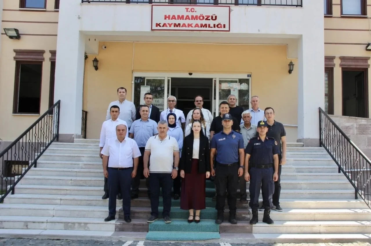 Hamamözü Kaymakamı Büşra Erdoğan Duramaz İlçeye Veda Etti