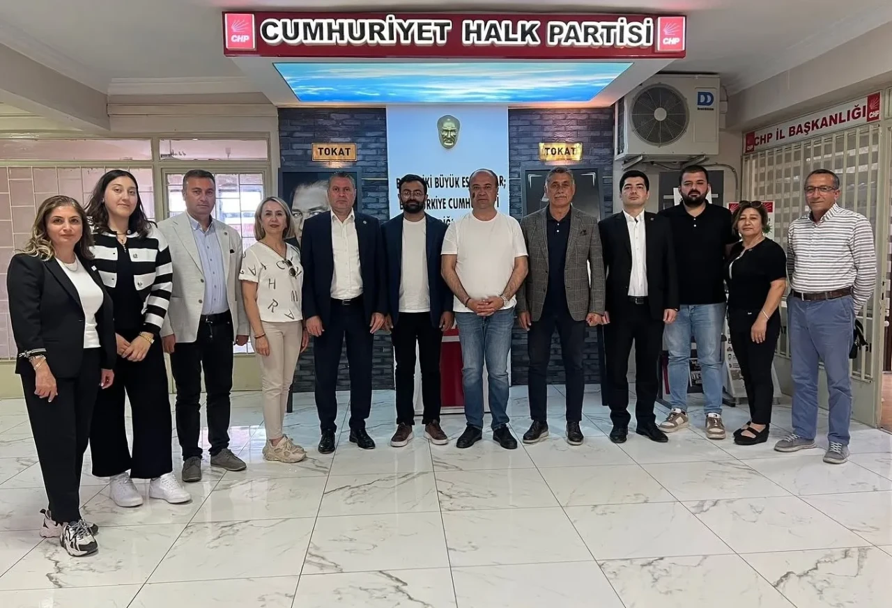 CHP Amasya Milletvekili Reşat Karagöz’den Tokat İl Başkanlığı’na Ziyaret