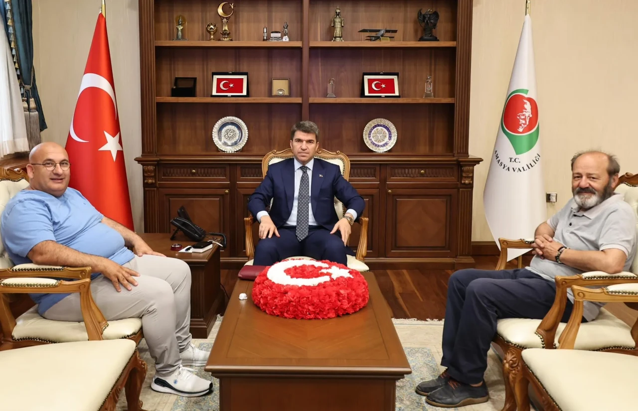 TİGAD Genel Başkanı Okan Geçgel'den Amasya Valisi Önder Bakan’a Ziyaret
