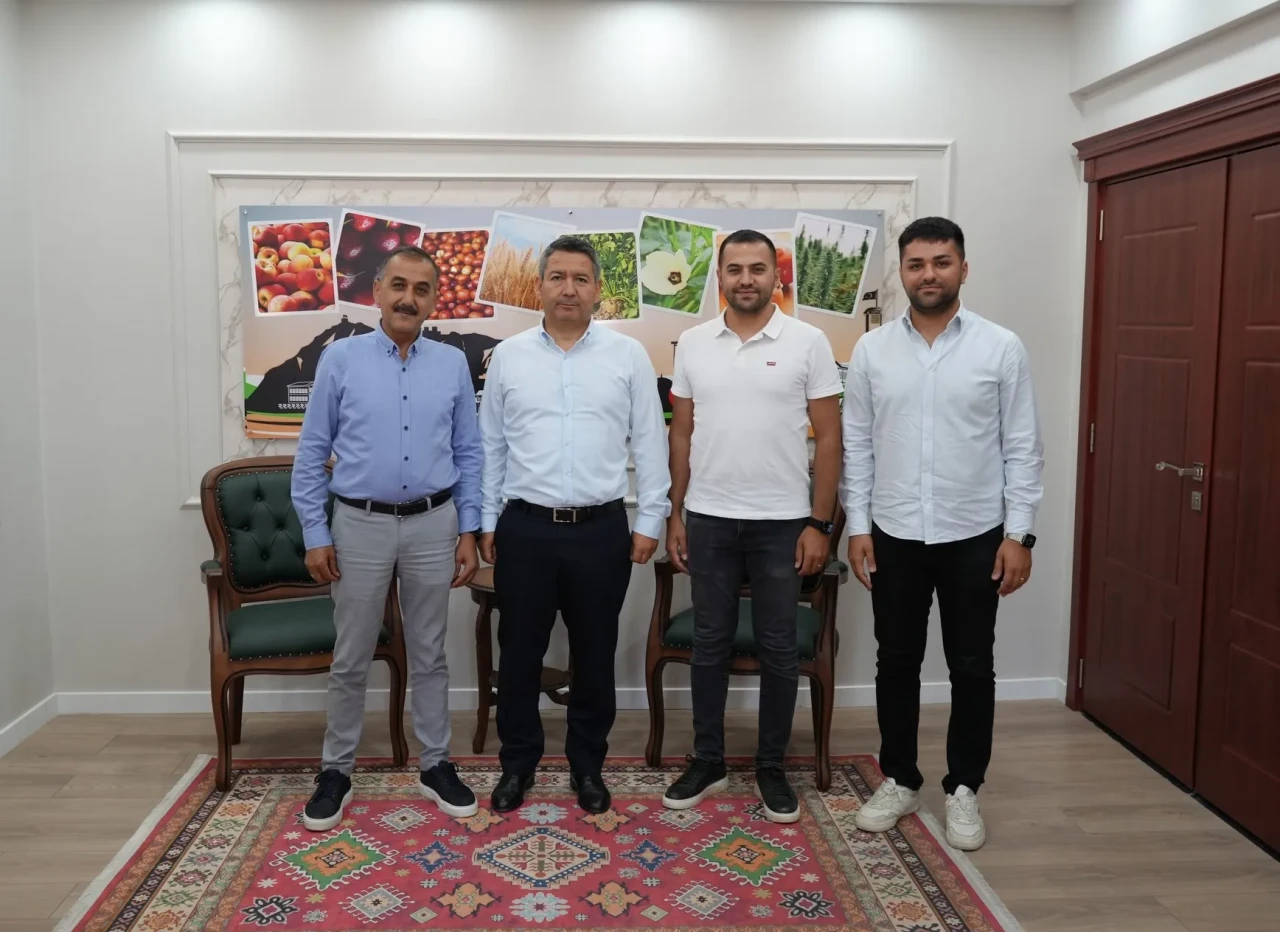 Gümüşhacıköy TSO’dan İl Müdürü Ahmet Arslan’a Hayırlı Olsun Ziyareti