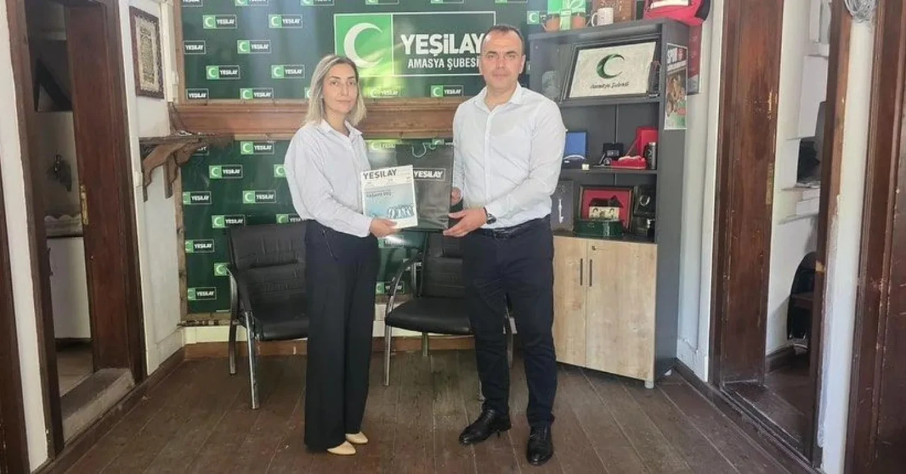 Amasya Aile ve Sosyal Hizmetler İl Müdürü Hilal Ünal’dan Yeşilay Amasya Şubesi’ne Ziyaret