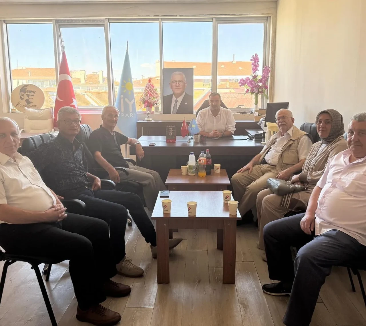Merzifon Vakfı’ndan İYİ Parti’ye Ziyaret