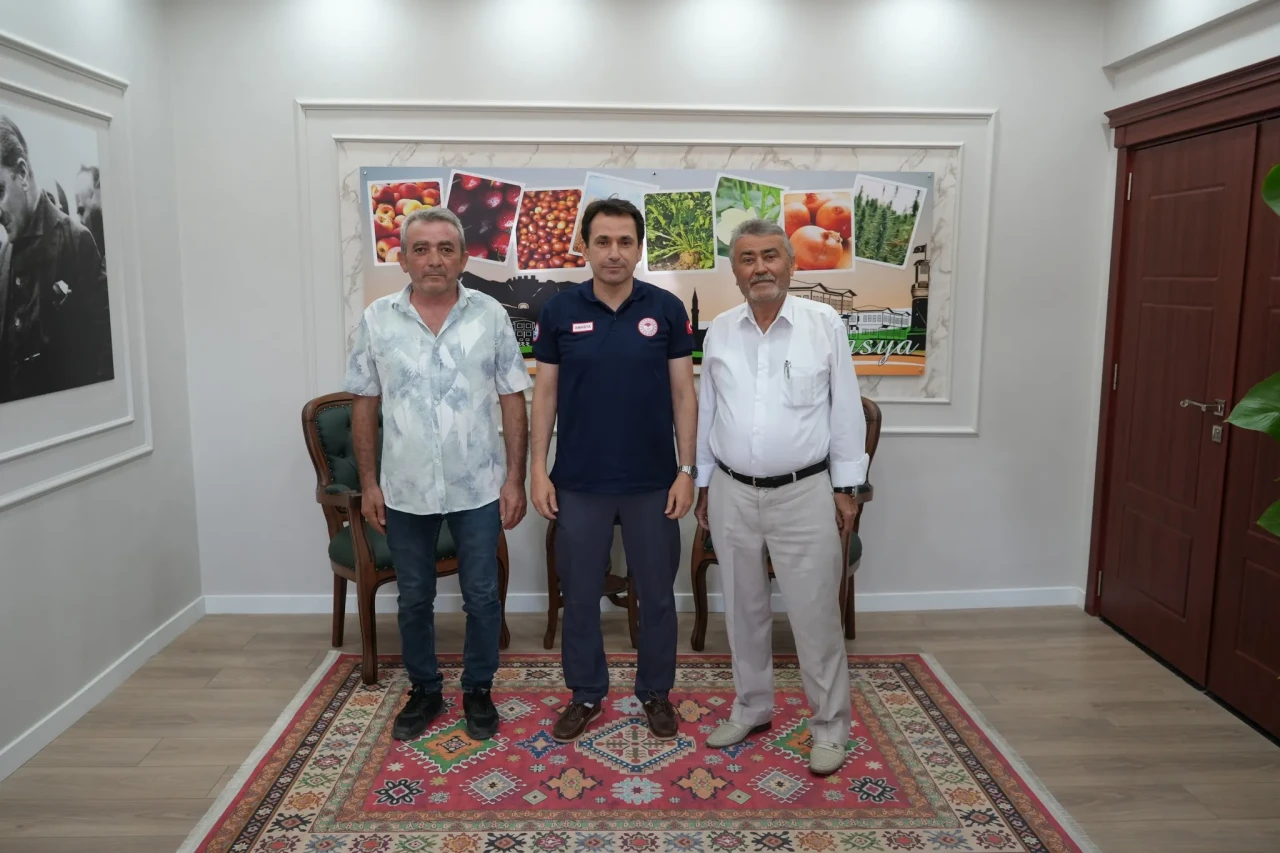 AK Parti Şehit ve Gaziler Koordinasyon Başkanı Mehmet Özsoy’dan İl Müdürü Gürol Çetin’e Ziyaret