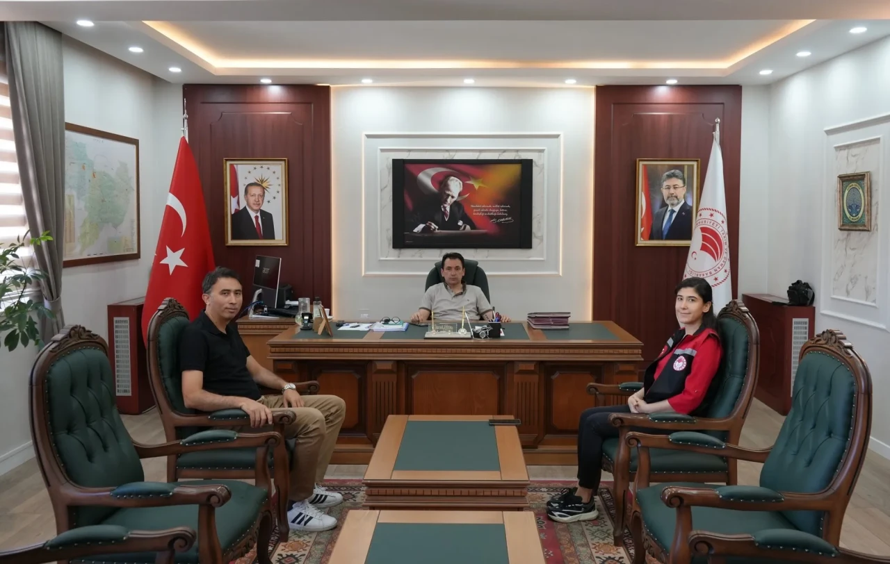 OKA İl Koordinatörü Mesut Kılıç’tan İl Tarım ve Orman Müdürü Gürol Çetin’e Ziyaret