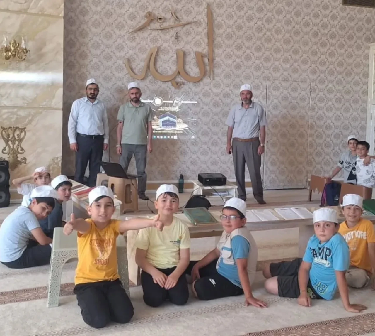 Merzifon’da Yaz Kur’an Kursu Öğrencilerine “Kutlu Göç: Hicret” Konulu Sunum