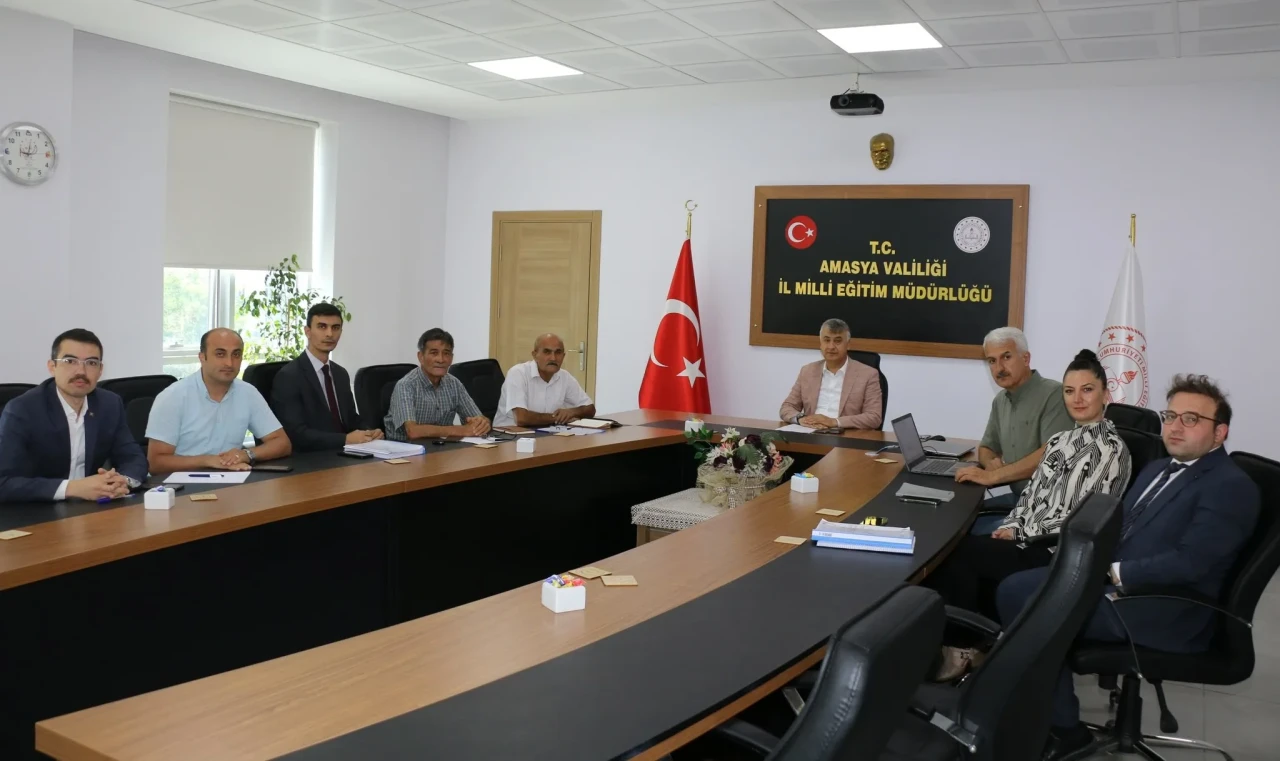 Amasya’da Eğitimde Yıl Sonu Değerlendirmesi Yapıldı
