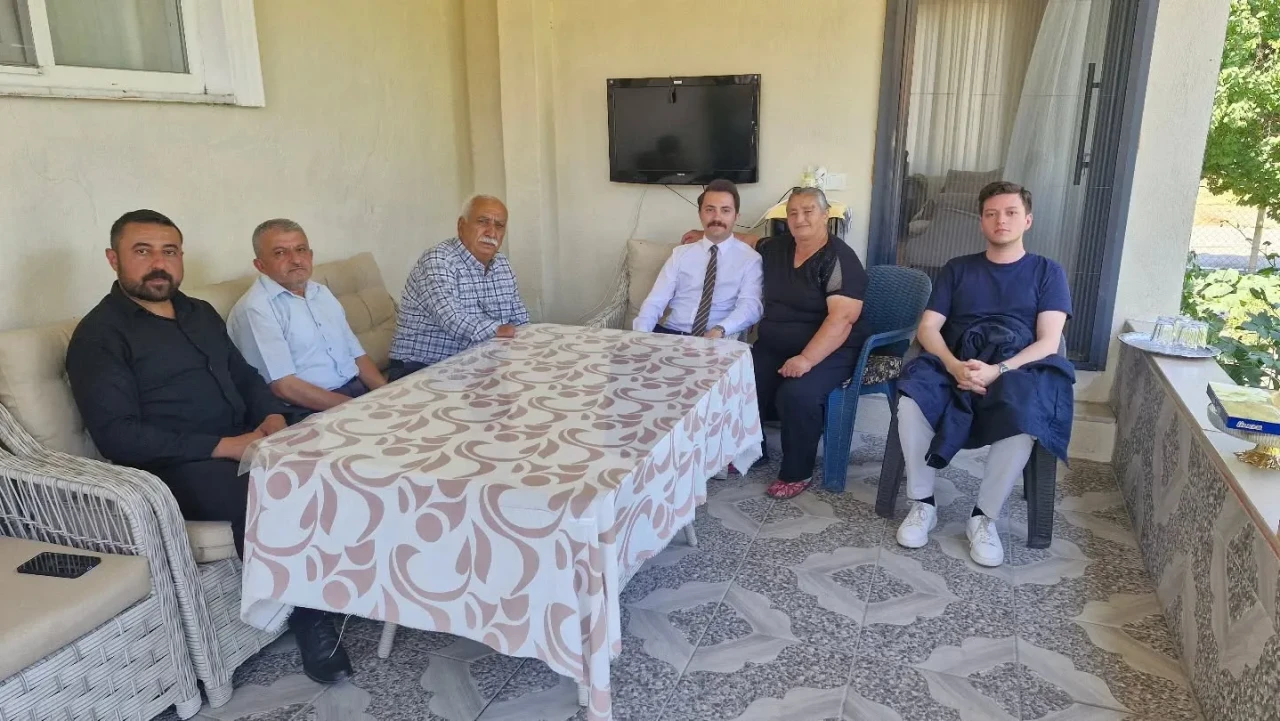 Kaymakam Osman Demirgül'den Kıbrıs Gazisi Feyzullah Şahiner’e Vefa Ziyareti