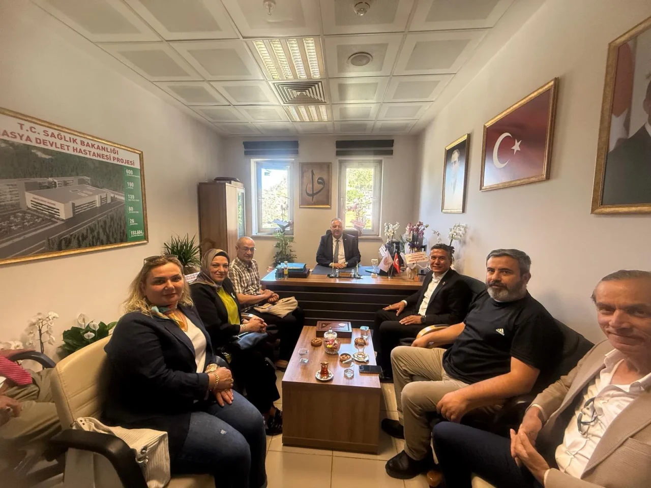 MHP’den Mehmet Köse’ye Hayırlı Olsun Ziyareti