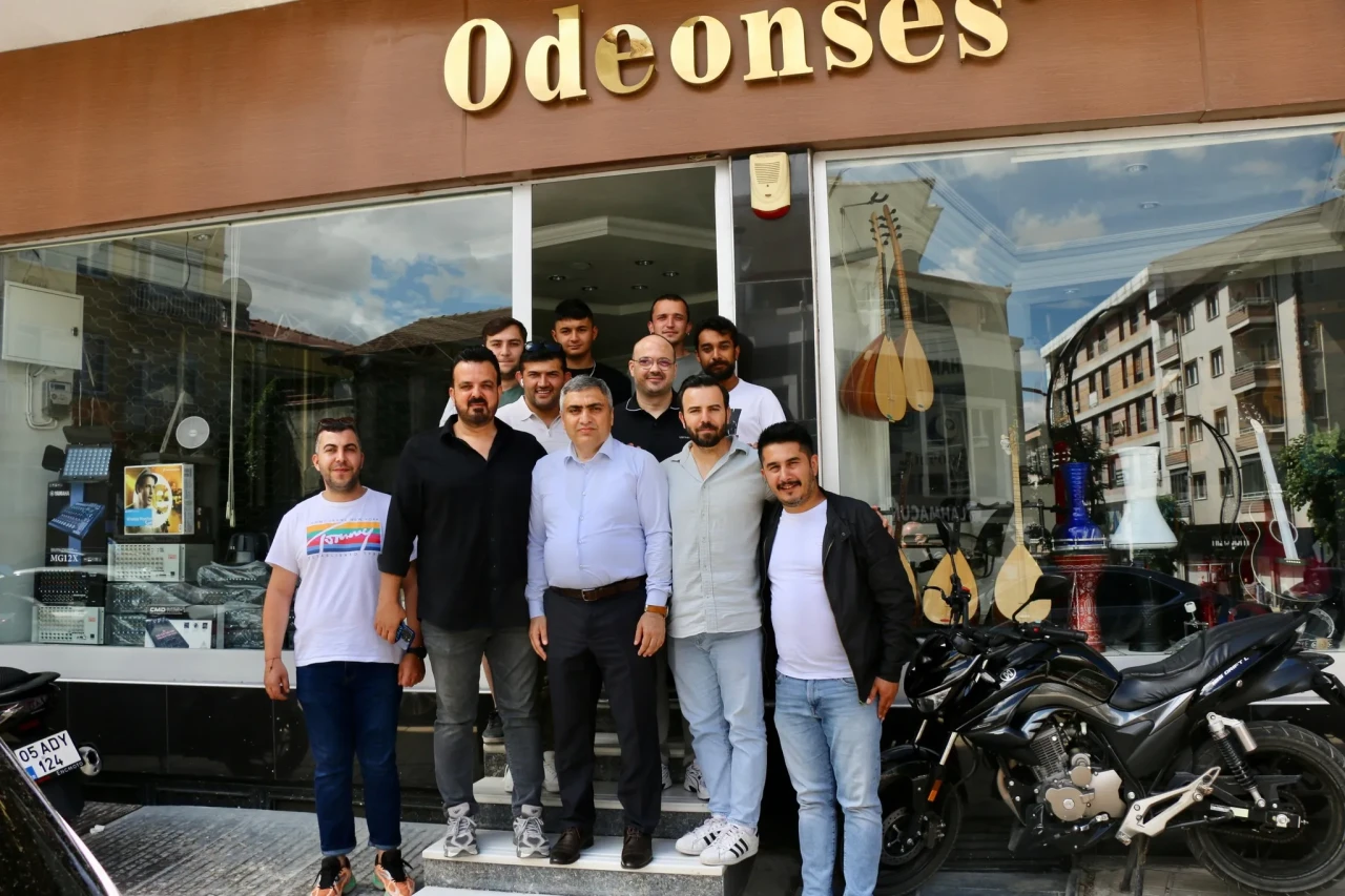 Kaymakam Karaaslan’dan Odeonses İşletmesine Ziyaret