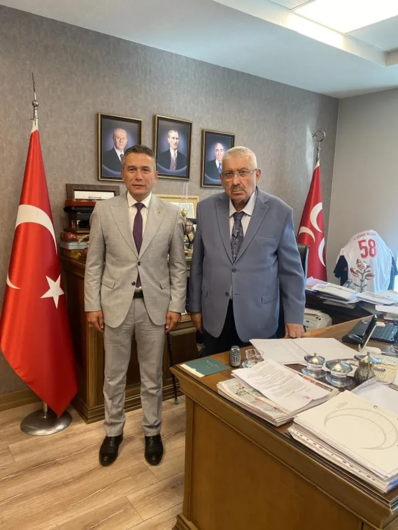 MHP Amasya İl Başkanı Akgül’den Genel Merkez Ziyareti