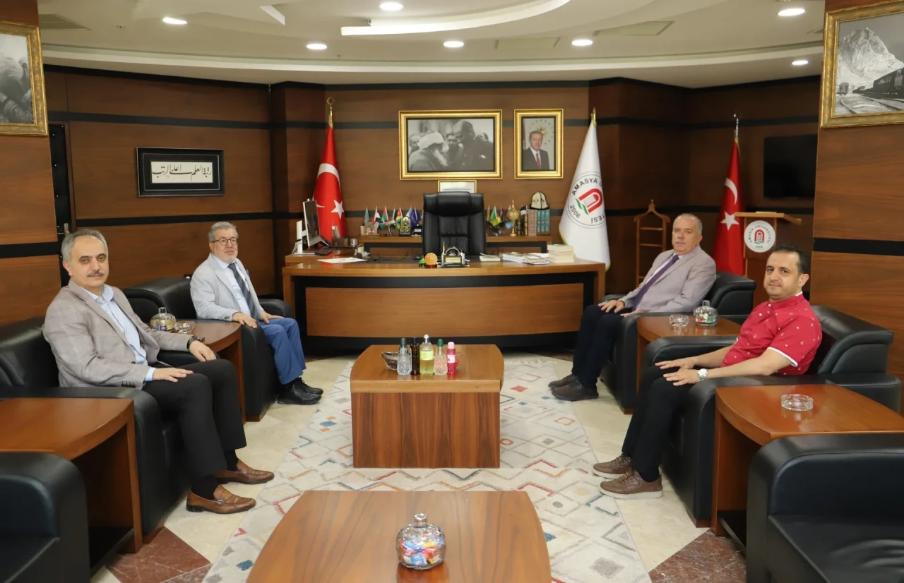 Din İşleri Yüksek Kurulu Uzmanı Abdurrahman Akbaş’tan Amasya Üniversitesi’ne Ziyaret